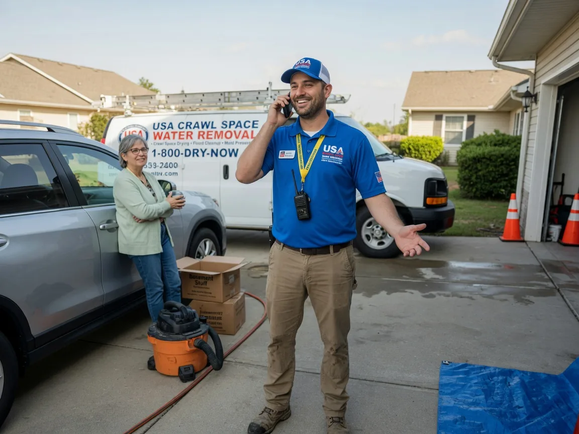 Crawl Space Water Removal Stennis Space Center, MS FAQs